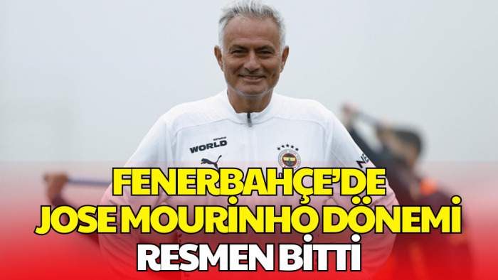 Fenerbahçe Jose Mourinho ile Yollarını Ayırdı